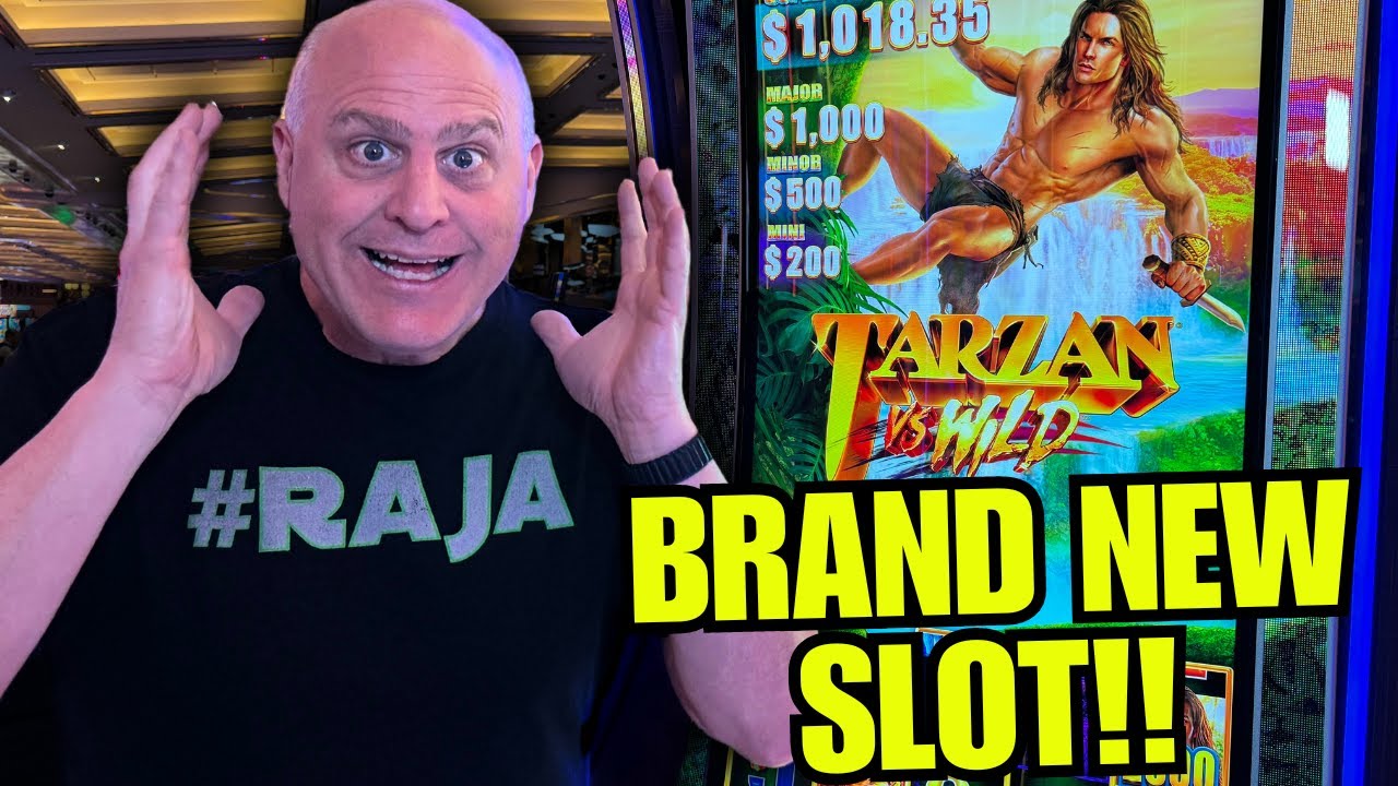 MAX BET MADNESS ON THE NEW TARZAN SLOT MACHINE!