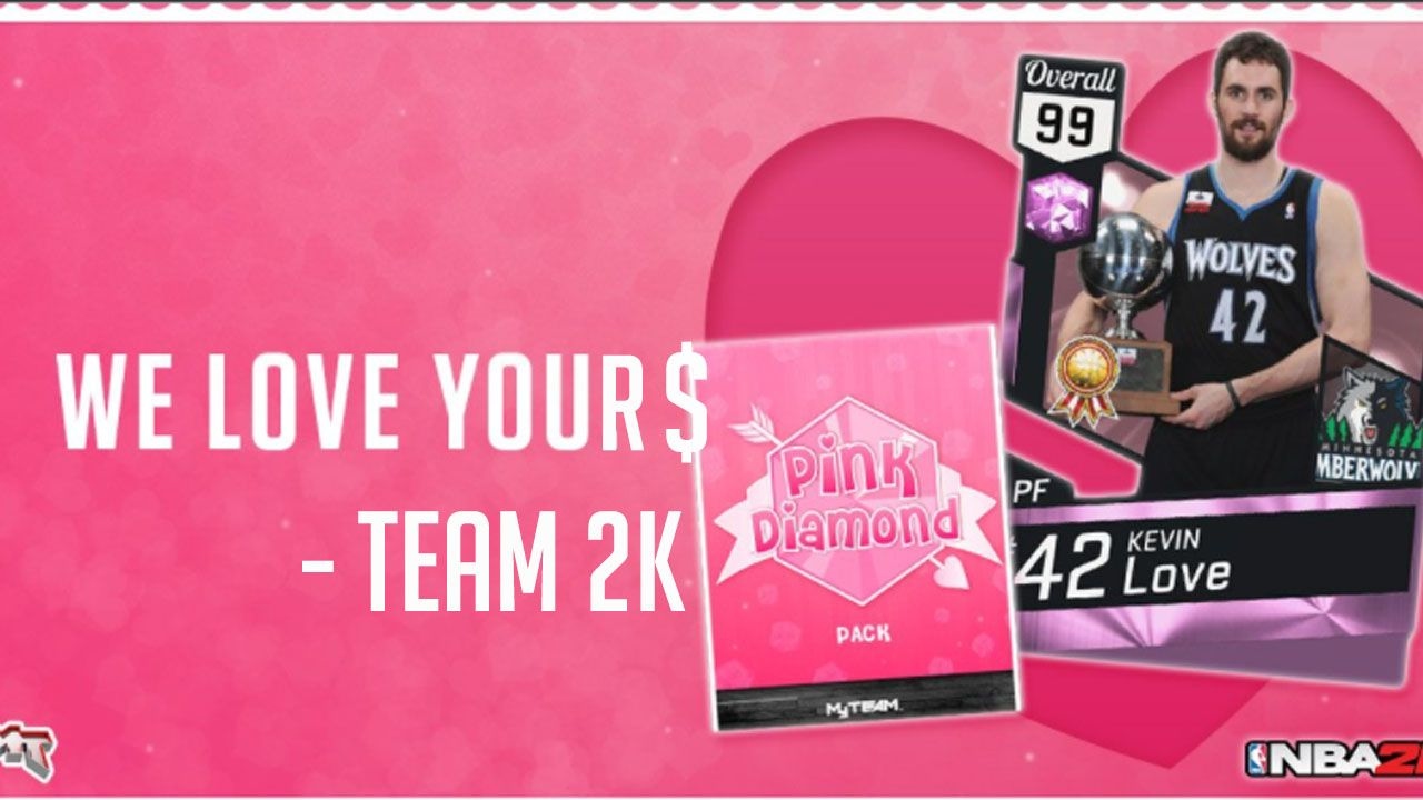 WHO THOUGHT THIS WAS A GOOD IDEA! PINK DIAMOND KEVIN LOVE