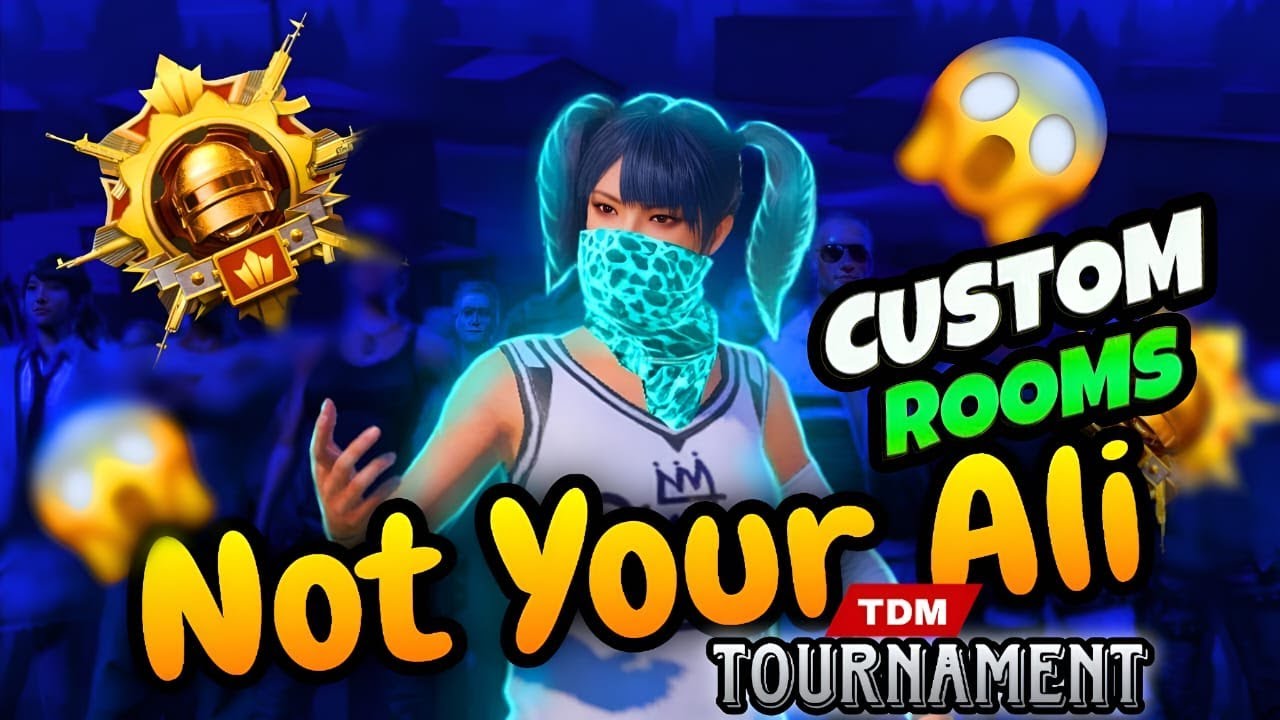 notYOURALi is Live | 1v1 TDM Custom Tournament