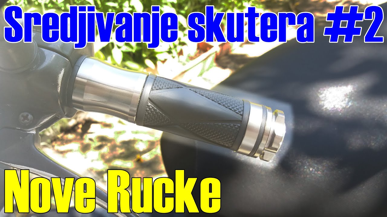 Sredjivanje skutera #2 | Nove Rucke + kako zameniti