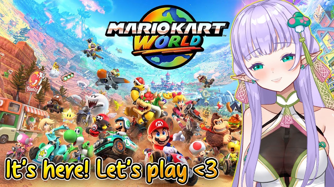 🍄 Mario Kart World Switch 2 | Unlocking the Things & Playing with You | MissFushi