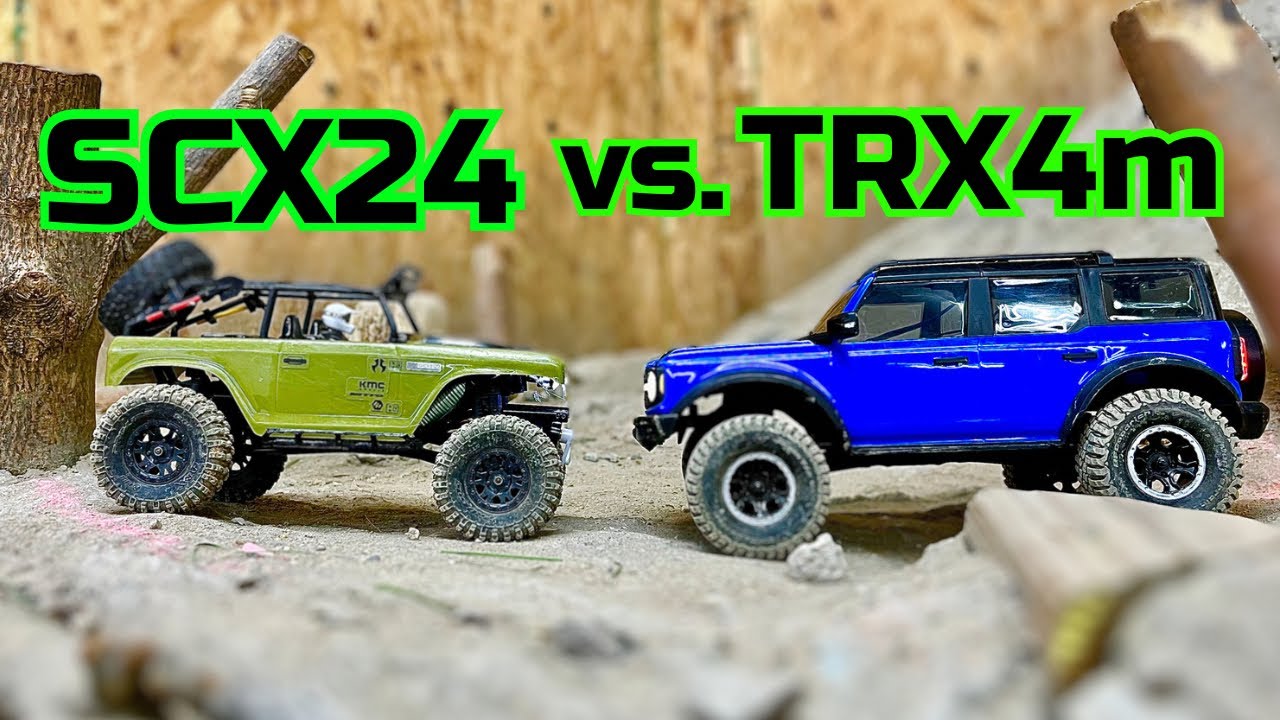Traxxas TRX4m vs. Axial SCX24! Which is Better?