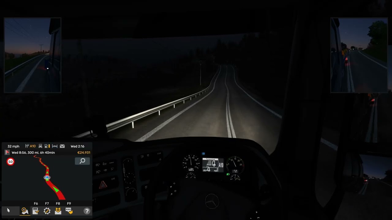 Euro Truck Simulator 2 Aberdeen - Manchester