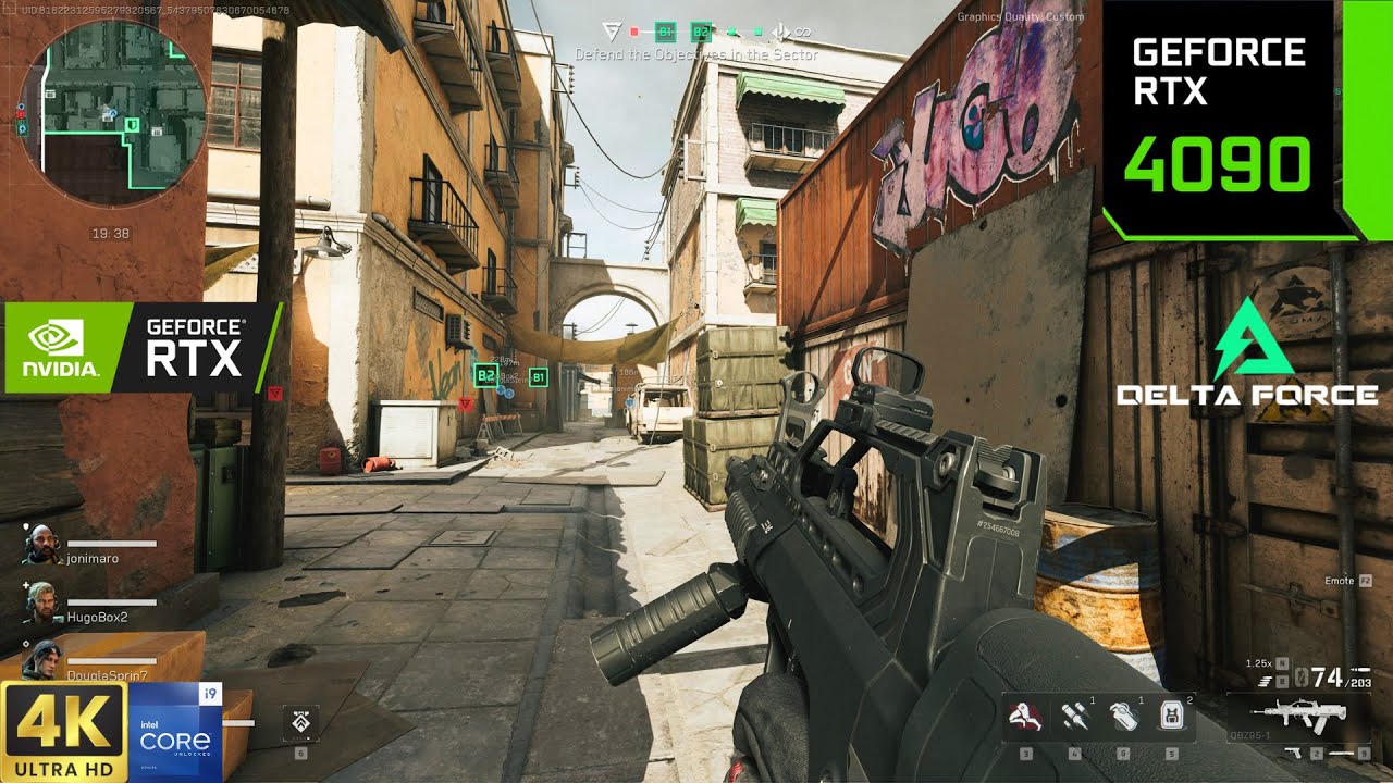 Delta Force Hawk Ops - Ray Tracing Ultimate Settings 4K DLSS | RTX 4090