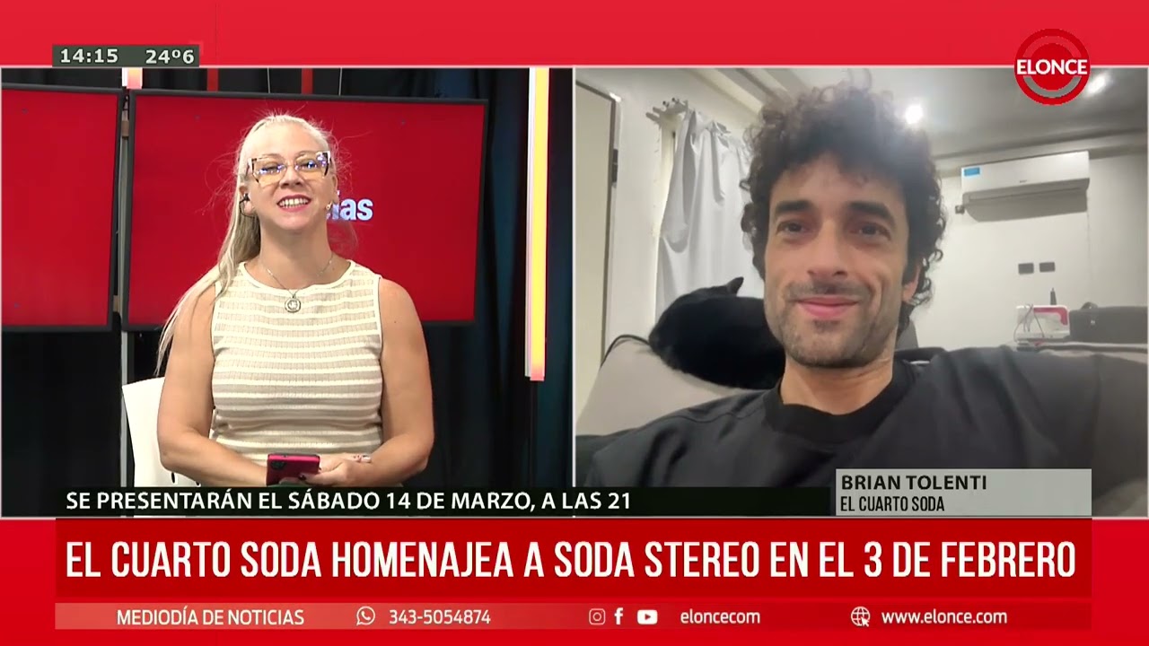El Cuarto Soda homenajea a Soda Stereo en el 3 de Febrero - Elonce