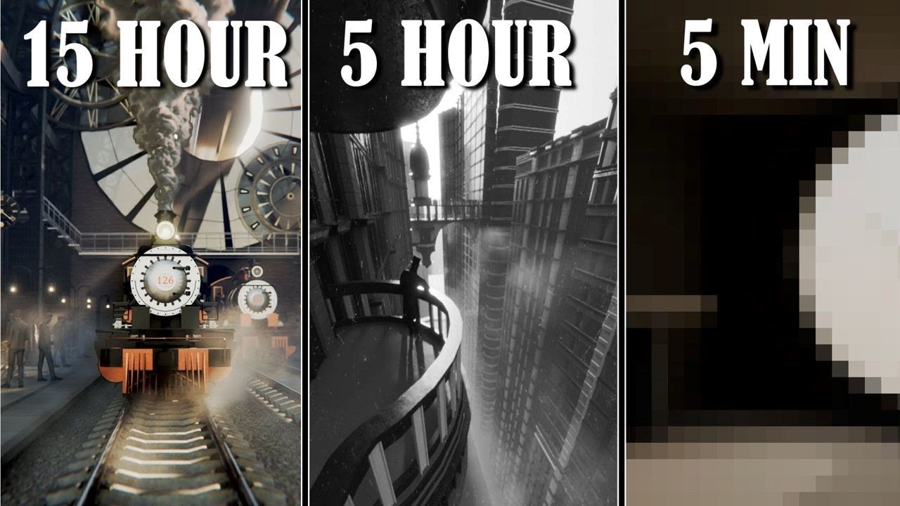 5 Min, vs 5 Hour, vs 15 HOUR Blender Challenge | Steampunk Edition