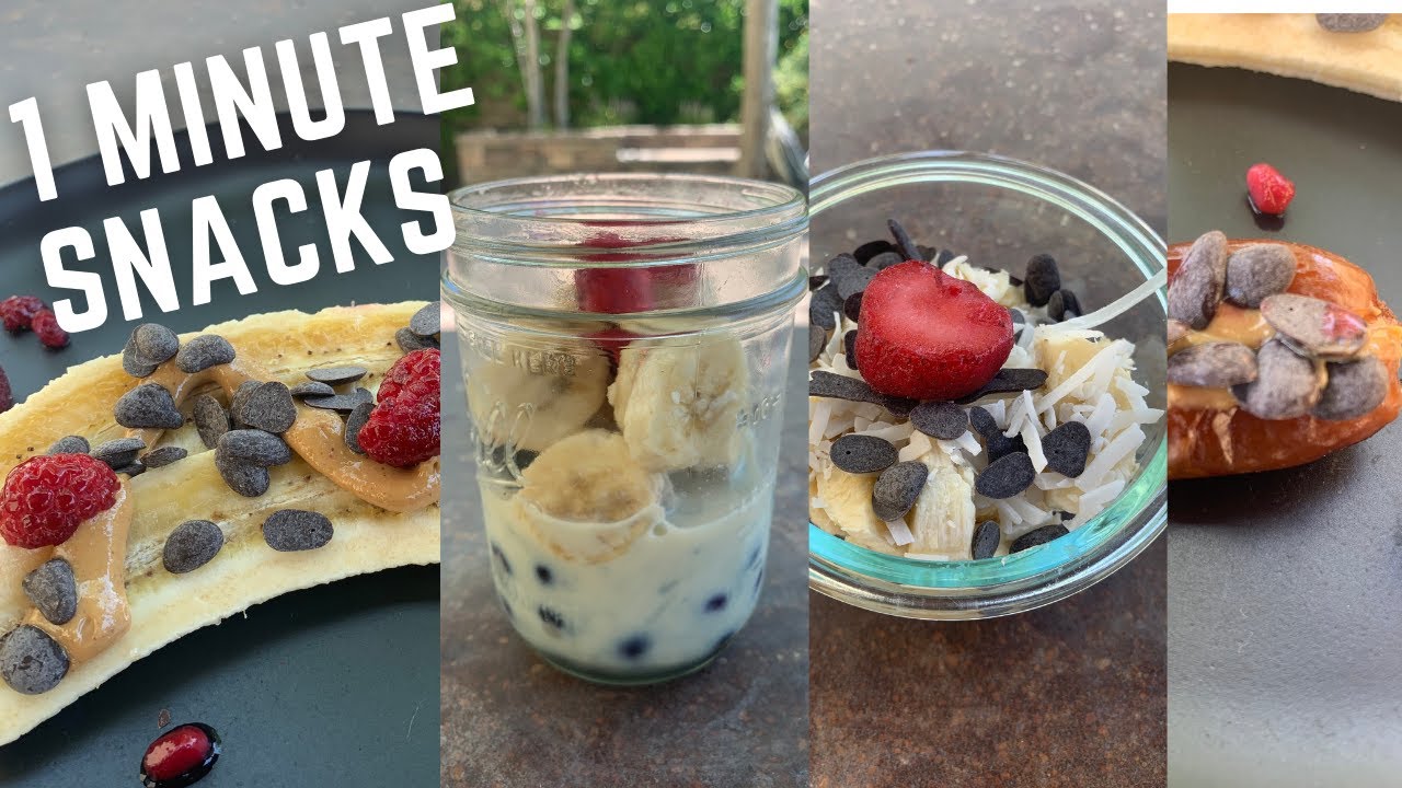 Plant-based Snacks To Cut The Cravings! // Easy To Make WFPB Recipes