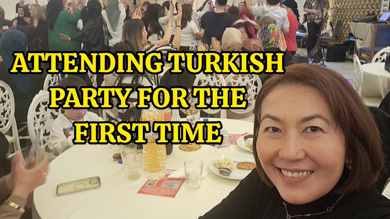 Впервые посетил турецкую вечеринку...