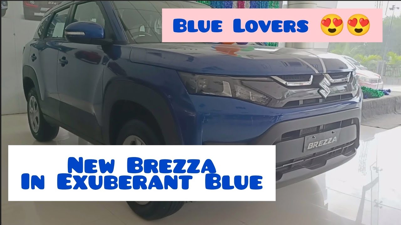 New Brezza | Exuberant Blue | #newbrezza #blue #Travel2ExploreNature