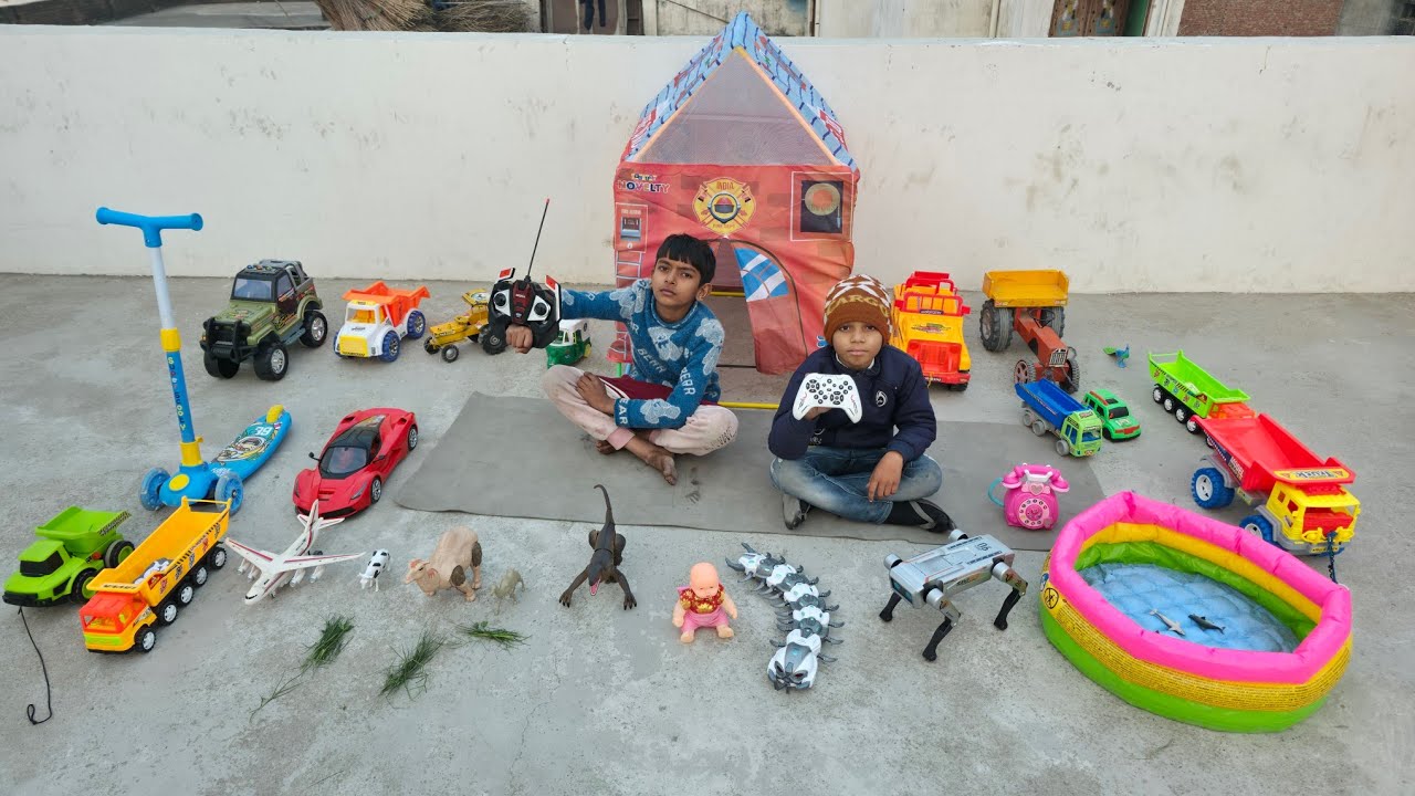 चिंटू पर किया कनखजुरे ने हमला 🐛
