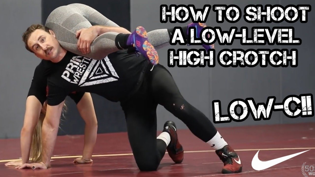 How to Shoot a Low Level High Crotch in Wrestling - Swim High Crotch - Low-C - PLUS 2 Finishes