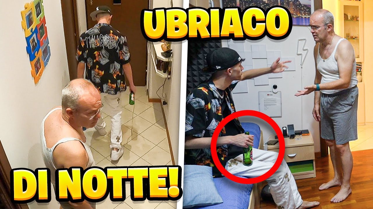 SCHERZO TORNO UBRIACO DOPO la DISCOTECA alle 3 DI NOTTE! *EPICO*