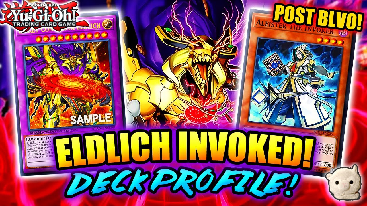 Yu-Gi-Oh! INVOKED ELDLICH DECK PROFILE!! NEW ELDLICH FUSION! w/ TEST HAND + COMBO! FEB. 2021! +SKIT!