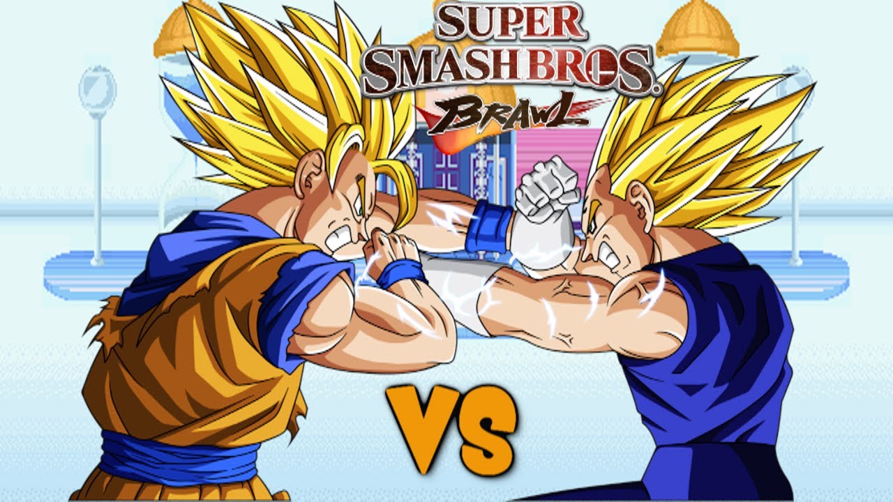 Super Smash Bros. Brawl Goku vs Vegeta