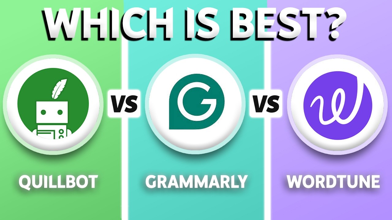 Quillbot vs Grammarly vs Wordtune (2026) - Which One Is BEST?