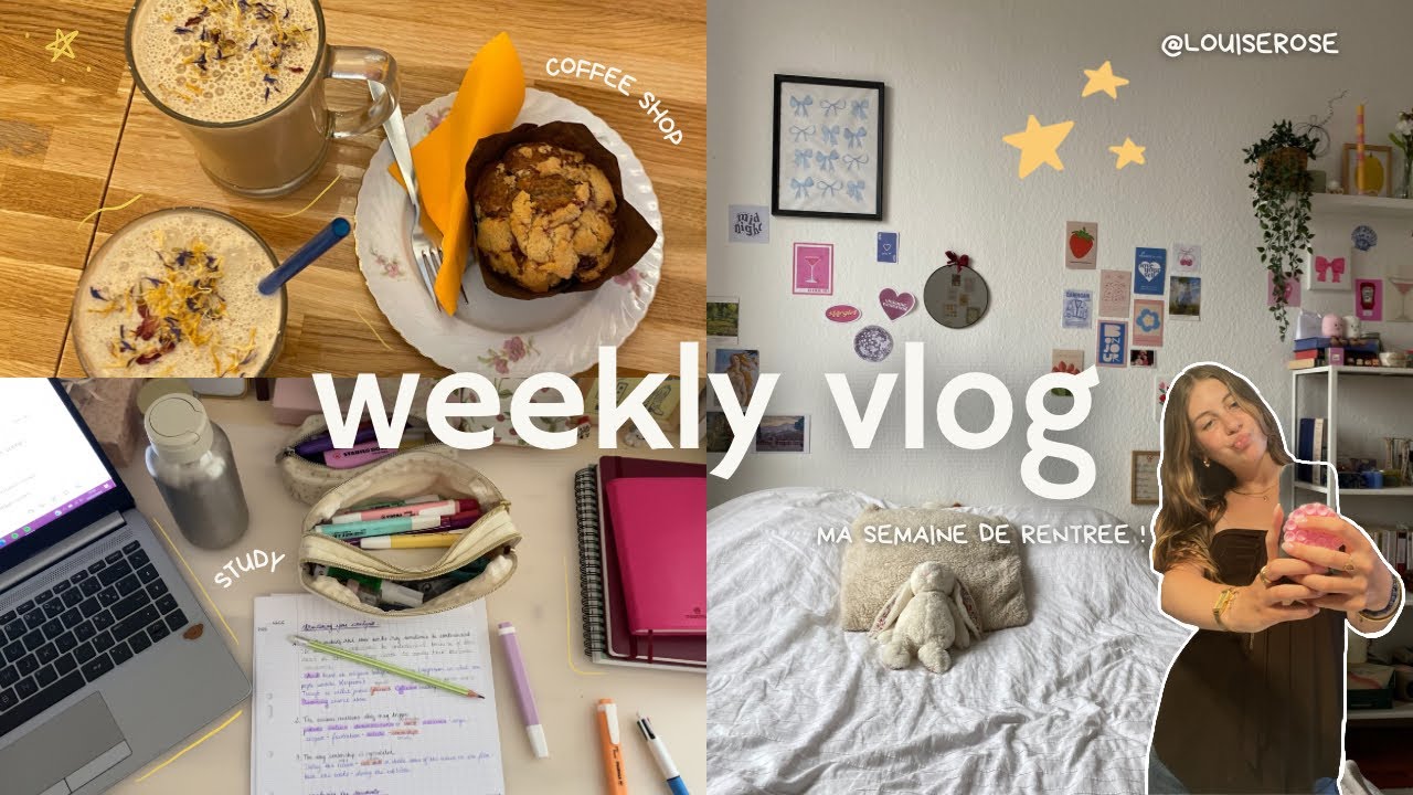 ma semaine de rentrée (lycée, amis and more)