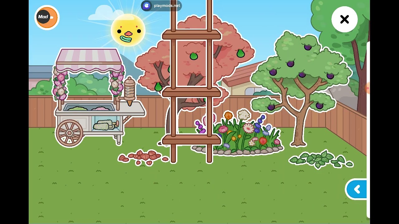 Bugün Ece ile evi yaptık