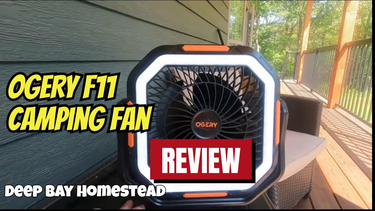 Finally, a Camping Fan That Lasts 60 Hours