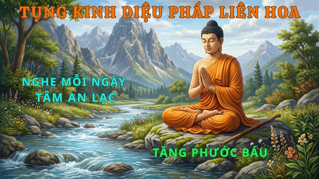 Tụng Kinh Diệu Pháp Liên Hoa (Trọn Bộ) – TT. Thích Trí Thoát | Càng Nghe Càng An Lạc
