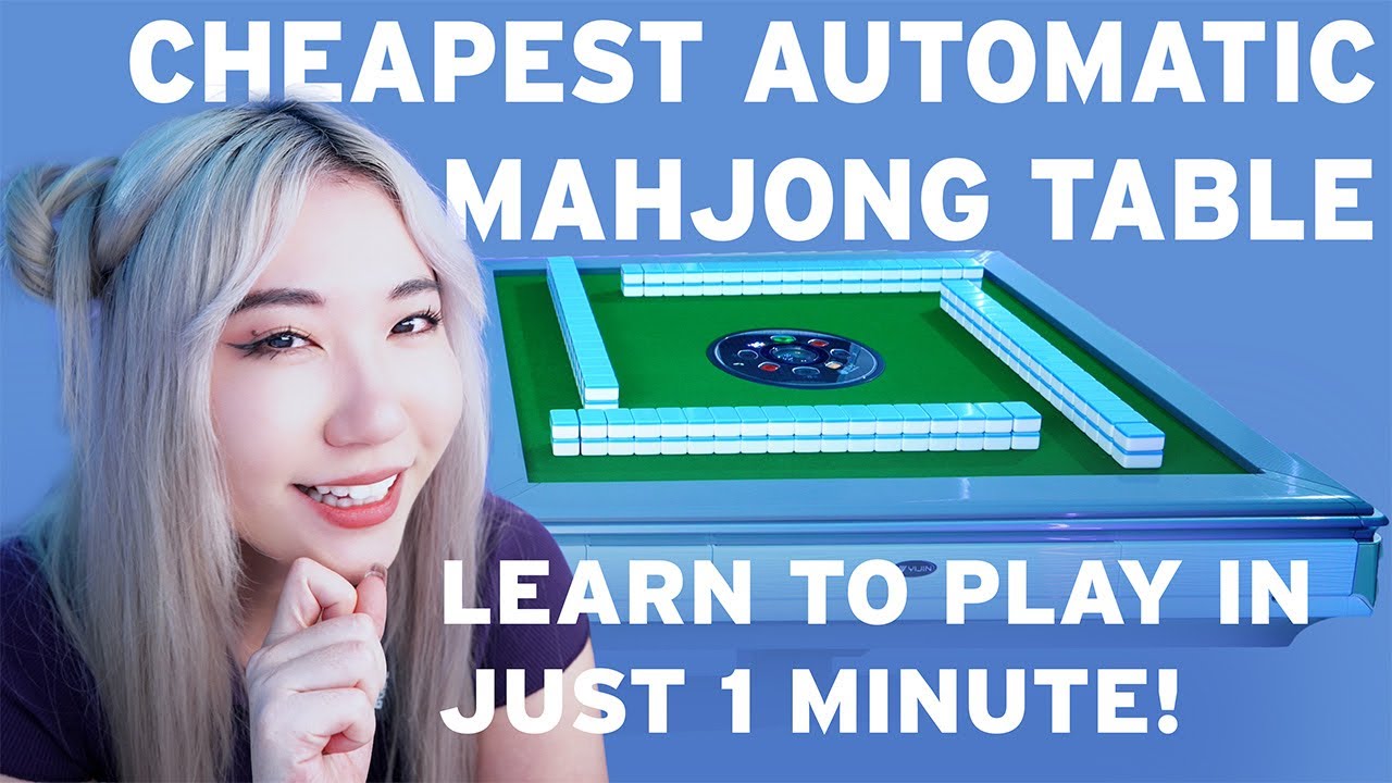 Cheapest Automatic Mahjong Table on the Internet, and the Fastest Mahjong tutorial EVER.