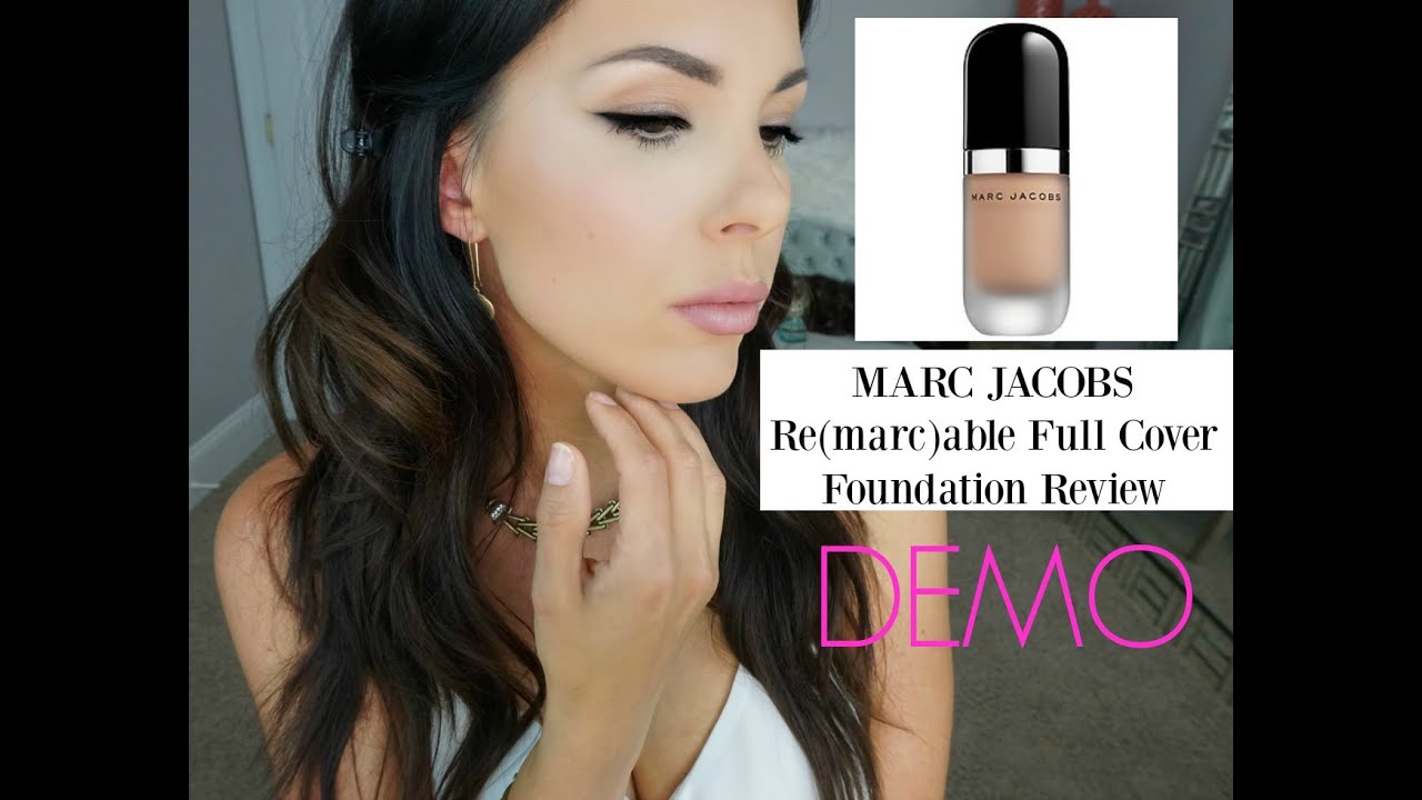 Marc Jacobs ReMARCable Full Cover Foundation Review & Demo
