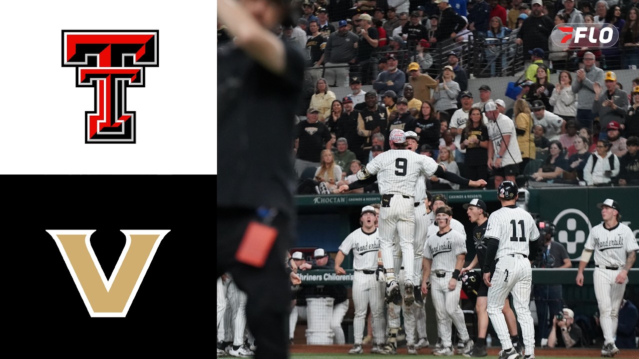 Texas Tech vs Vanderbilt Baseball Highlights | 2026 Shriners Children's College Showdown