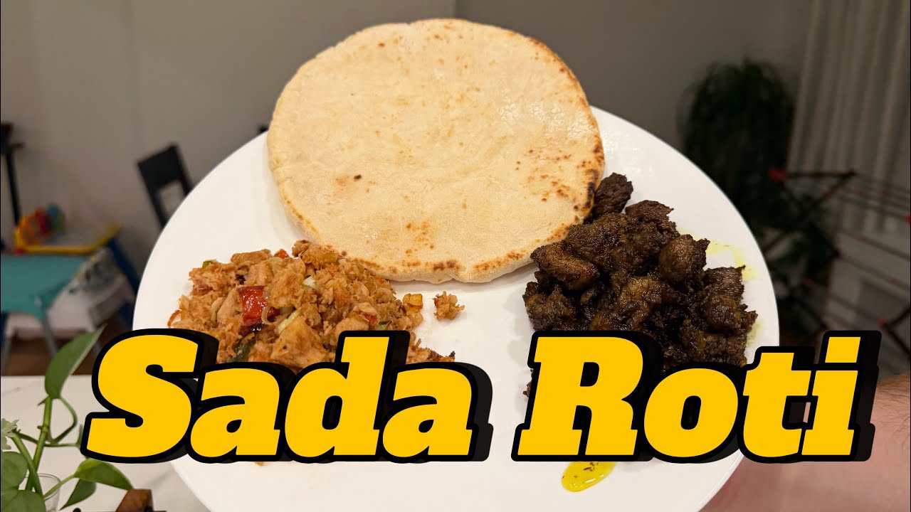 “Hot Hot Sada Roti & Tuna Choka | Simple Caribbean Comfort Food”