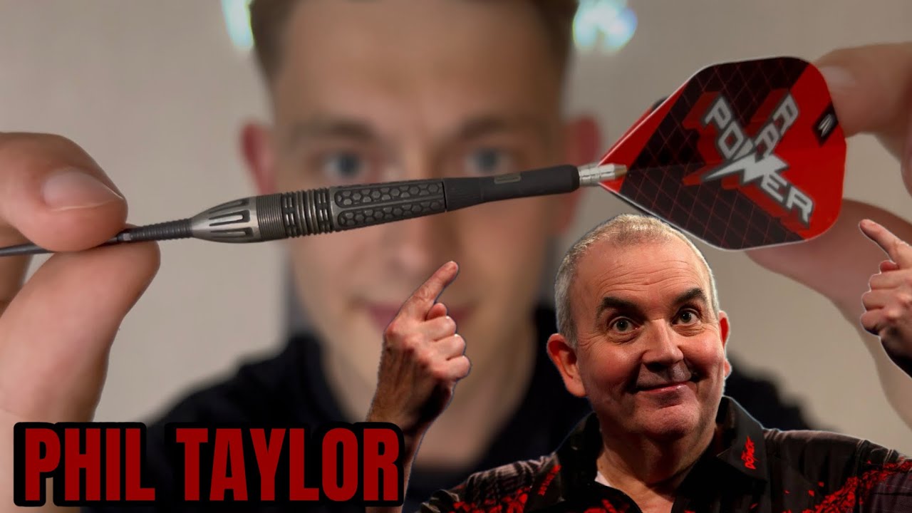 ICH TESTE DIE DARTS VON LEGENDE PHIL TAYLOR 🔥😍