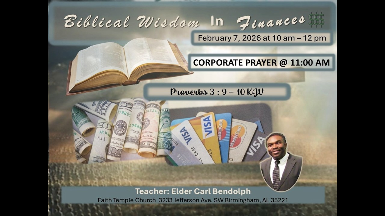Corporate Prayer / Elder Carl Bendolph/ 20726