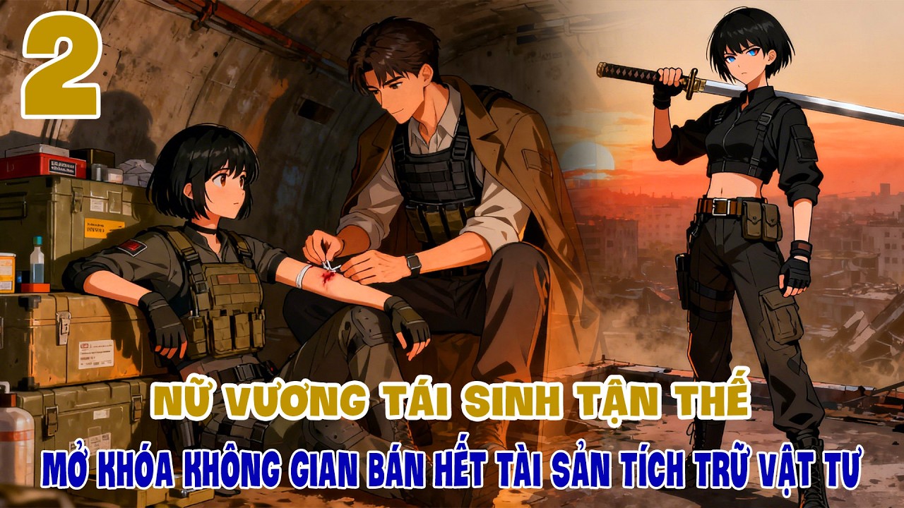 Nữ Vương Tái Sinh Tận Thế Mở Khóa Không Gian Bán Hết Tài Sản Tích Trữ Vật Tư 2
