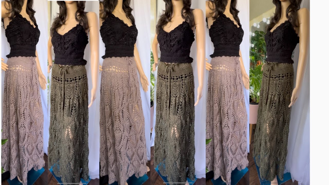 💓Falda Tejida A Crochet *Paso A Paso*