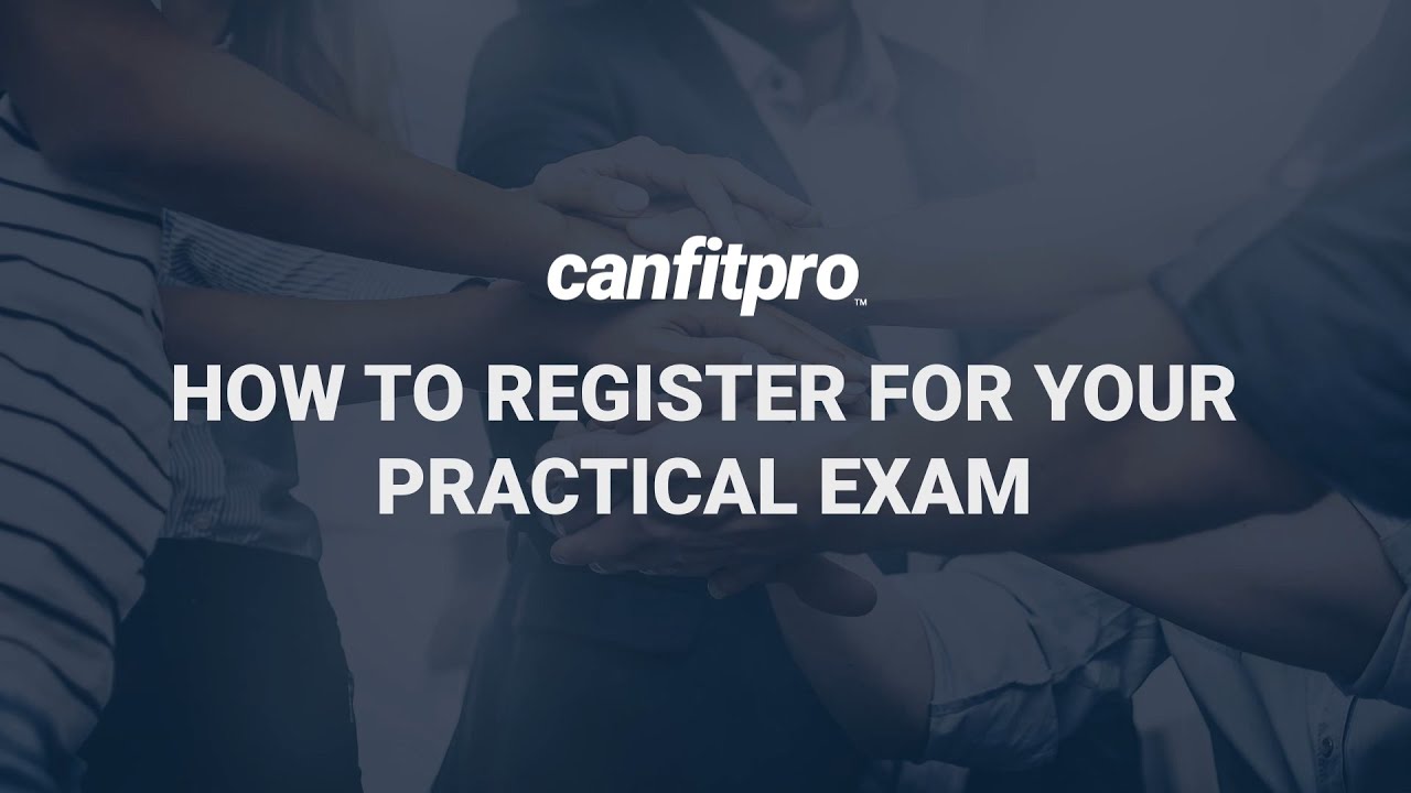 How to Register for your practical exam