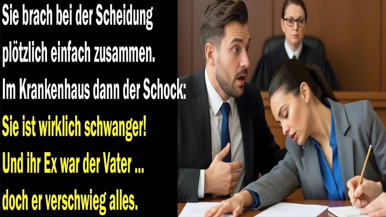 Sie brach bei der Scheidung zusammen –im Krankenhaus kam der Schock: schwanger! Doch der Vater war …