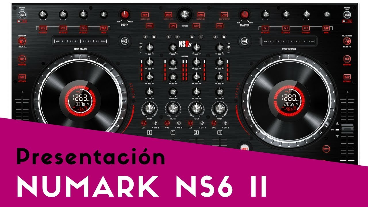 NUMARK NS6 II - Presentaci&oacute;n oficial