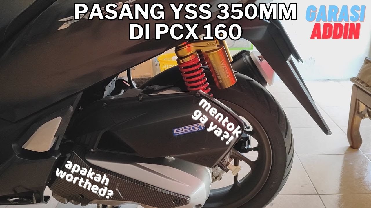 Pasang Shockbreaker YSS G-Series PCX 160 Biar Ga Mentok Piringan ADV 160 Bisa Pakai Juga
