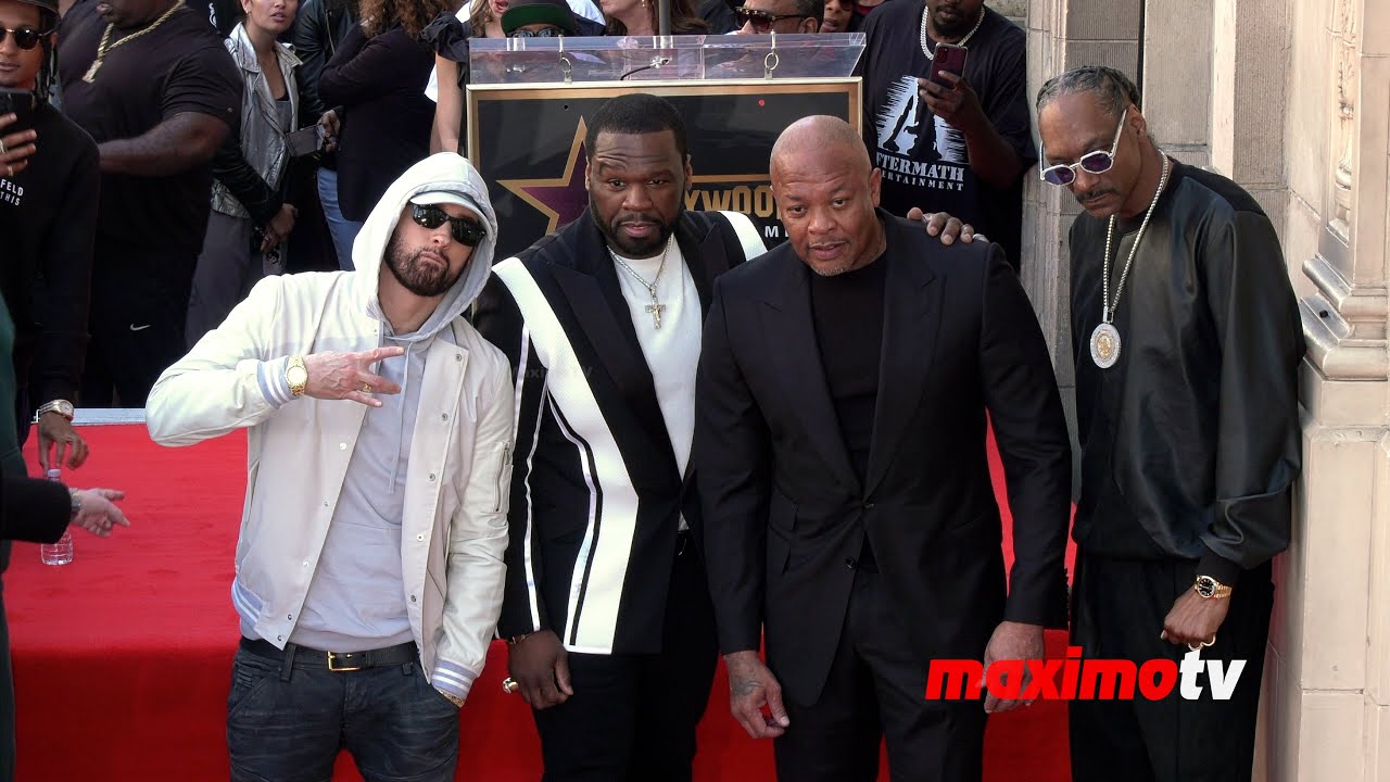 Dr. Dre Honored with a star on the Hollywood Walk of Fame | Eminem, Snoop Dogg, 50 Cent, DJ Quick