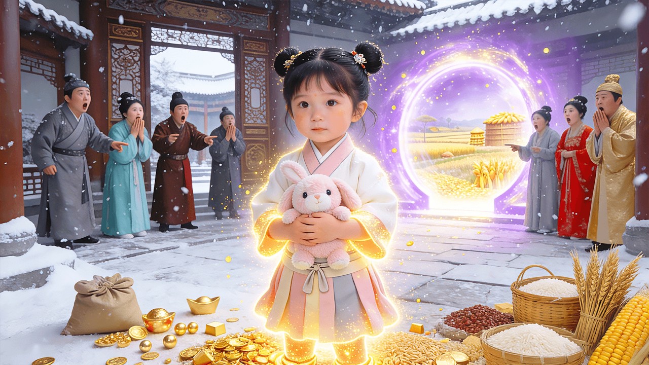 🎉三岁小萌娃竟是福娃，让瘸子侯爷突然站起，疯夫人也恢复清醒，一家三口日子越过越旺，从此全家把她宠成小福崽！#chinesedrama #短劇推薦 #短劇 #穿越 #古裝 #萌娃