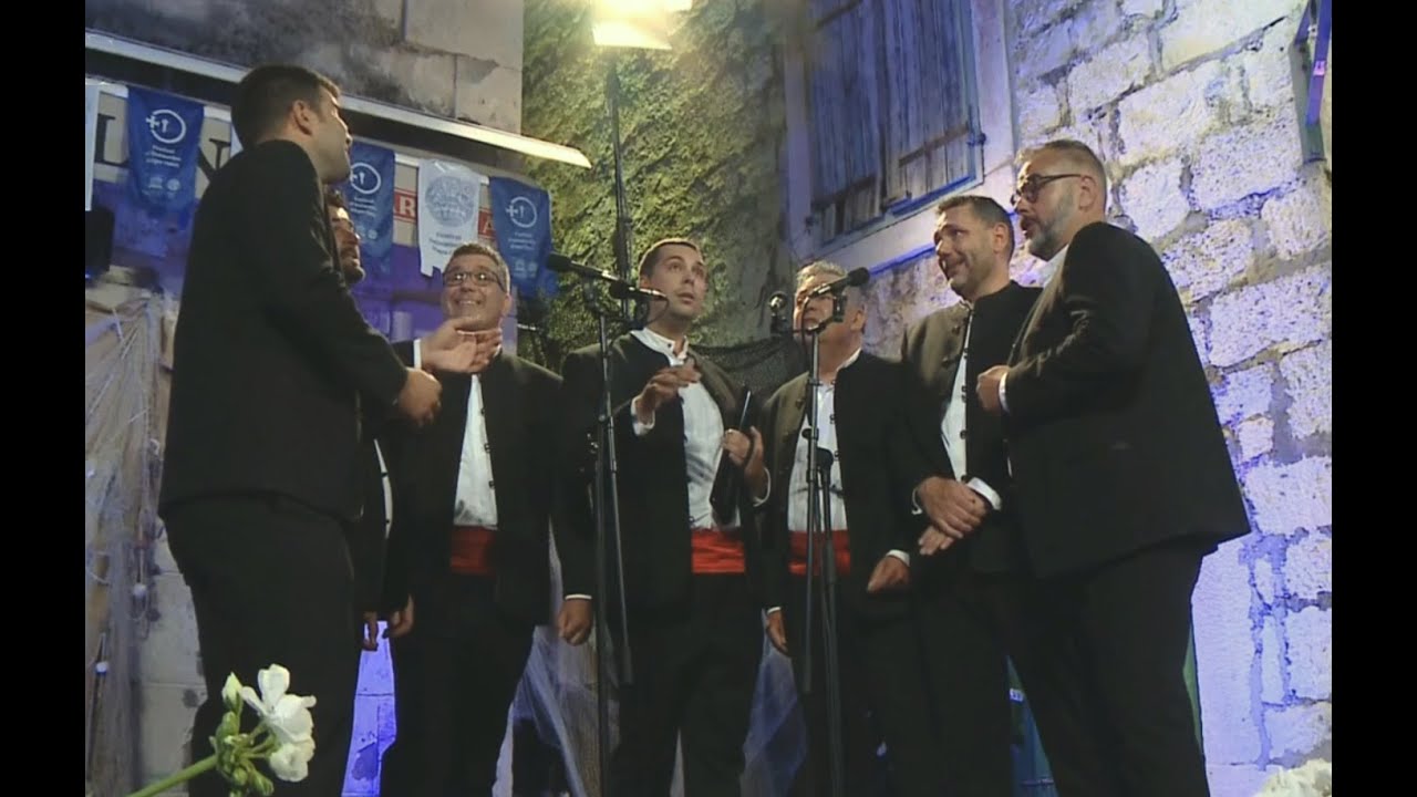 Klapa KRIJANCA Rab - Završna večer FDK OMIŠ 2023.