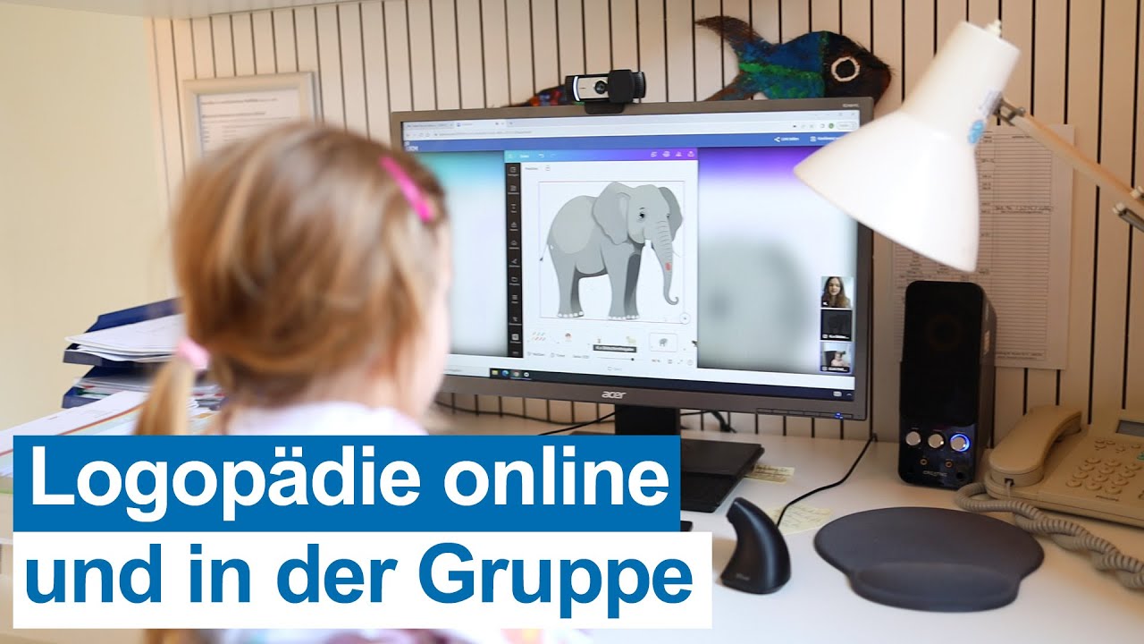Wie die Logopädie Kindern mit hochfrequenter Online-Gruppen-Therapie hilft