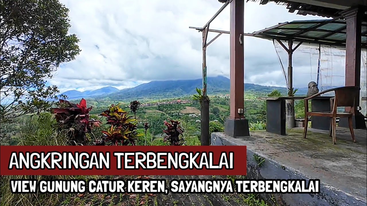 ANGKRINGAN DENGAN VIEW GUNUNG CATUR, SUDAH TERBENGKALAI LAMA DI BALI(3/2/2026)