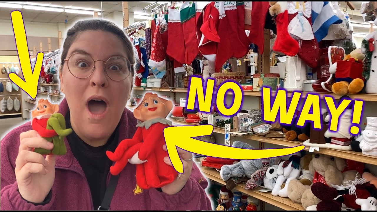 Didn't realize HOW GOOD this score was...maybe the best of 2023! Thrifting vintage Christmas decor!