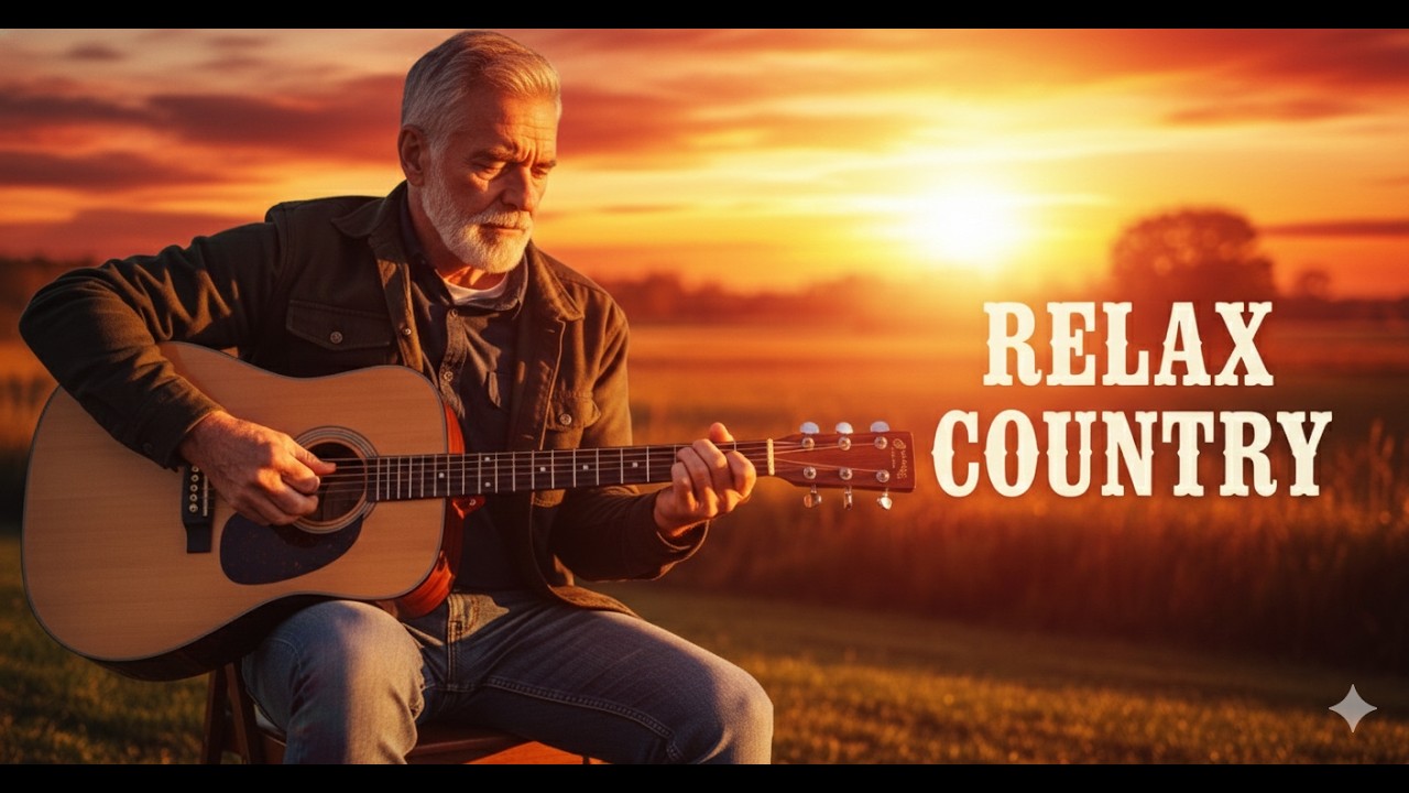 Relaxing Country Music Mix 🌾 | The Best Peaceful Country Playlist for a Calm Countryside Escape