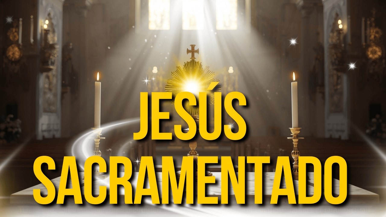 QUÉDATE CON JESÚS SACRAMENTADO