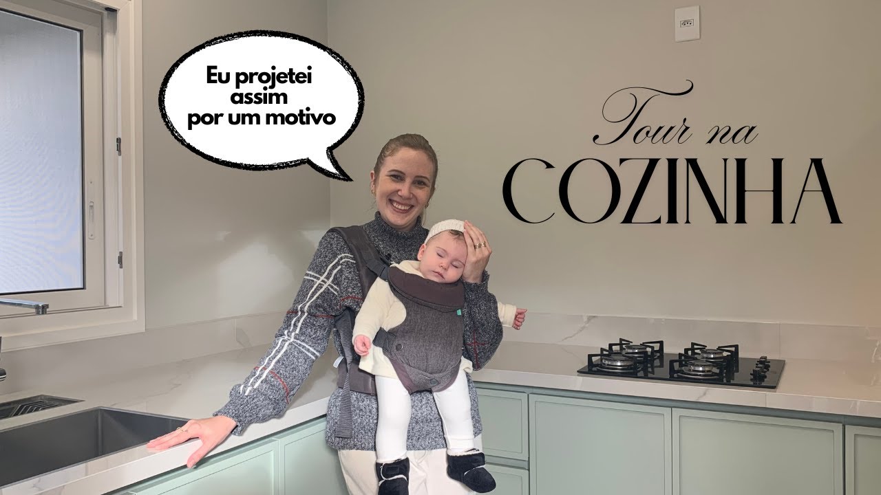 Uma COZINHA linda e funcional, pensada para facilitar o seu dia a dia!
