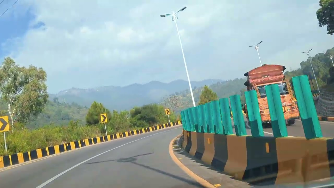 Mountain Views & Open Roads | Murree Motorway Drive Pakistan 