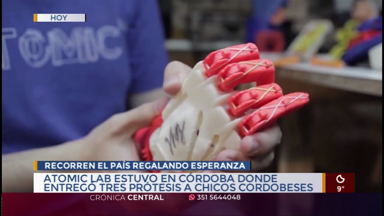Atomic Lab recorre provincias y entrega prótesis de manera gratuita