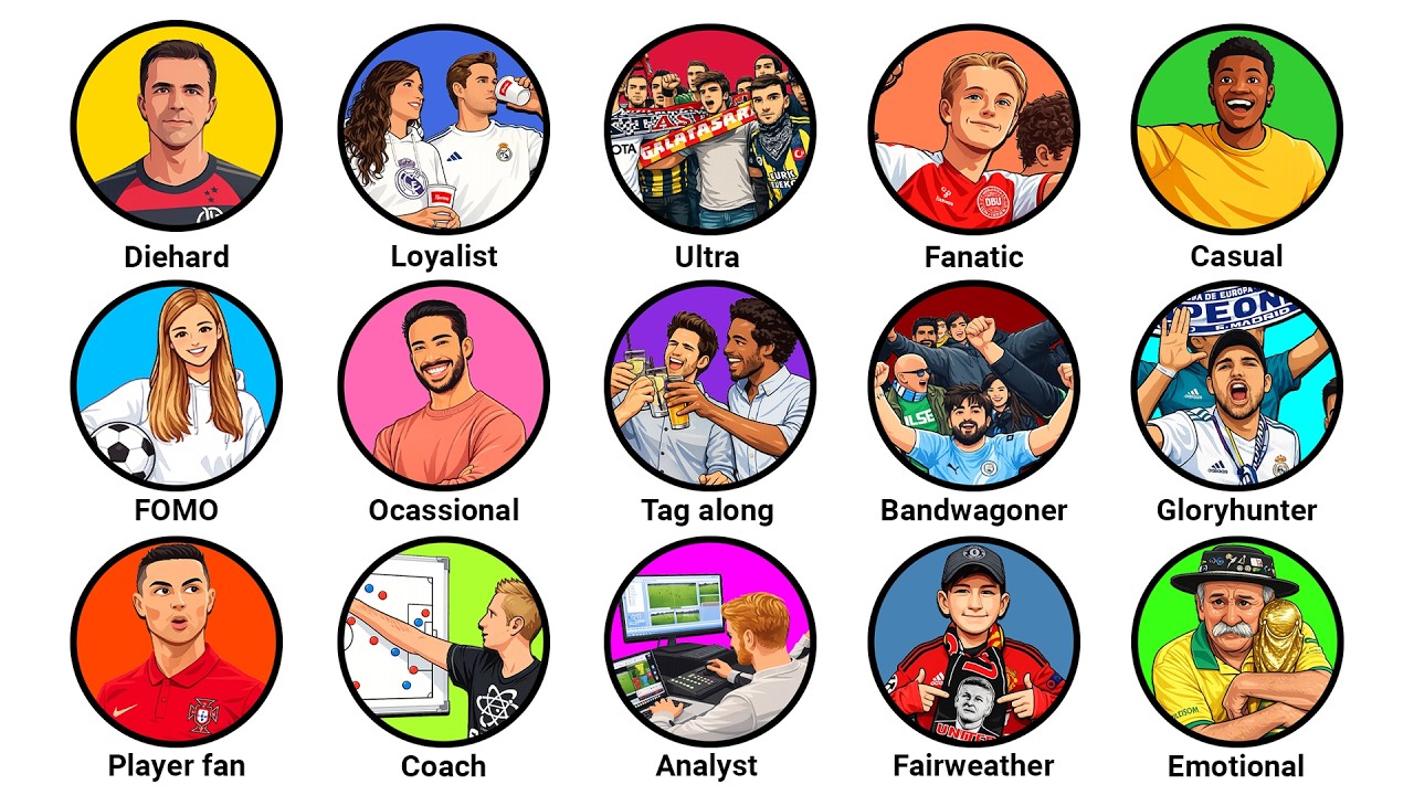 Every Type Of Football Fan Explained In 8 Minutes