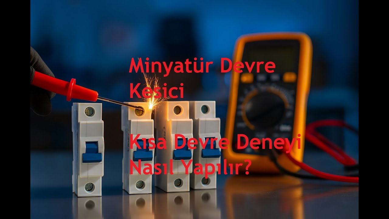 Minyatür Devre Kesici Kısa Devre Deneyi