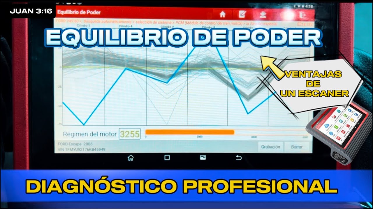 EQUILIBRIO DE POTENCIA | VENTAJAS DE UN ESCÁNER AUTOMOTRIZ | DIAGNÓSTICO PROFESIONAL