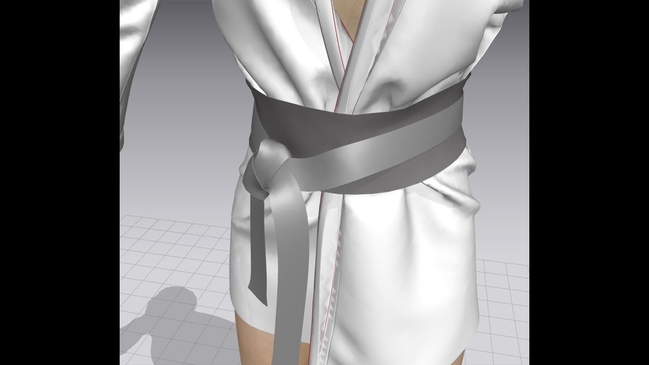 Marvelous Designer knot making